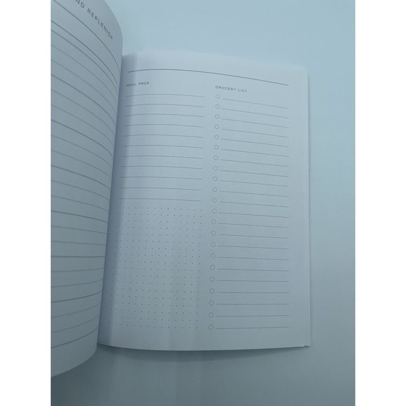 ANTHROPOLOGIE Meals Tracking Journal - And Then, All Was Well! NEW - Picture 4 of 6